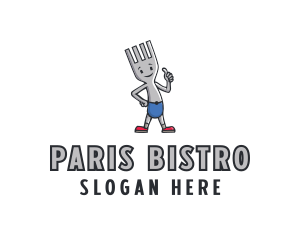 Fork Restaurant Dining logo design