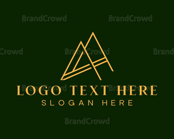 Luxury Brand Letter A Logo