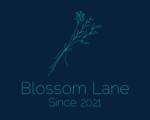 Bouquet - Minimalist Flower Bouquet logo design