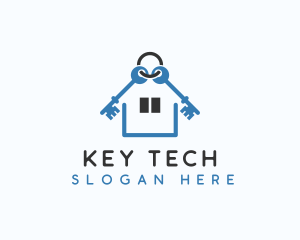 Key Roof Real Estate logo design