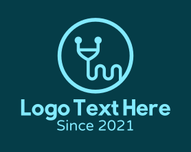 Health Center - Letter Y Stethoscope logo design