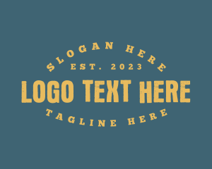 Textured - Grunge Masculine Business logo design
