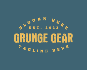 Grunge - Grunge Masculine Business logo design