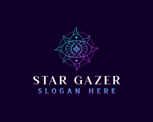 Astrology Celestial Star logo design