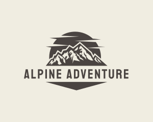 Adventure Mountain Tour logo design