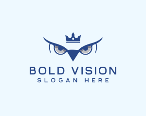 Royal Owl Eye logo design