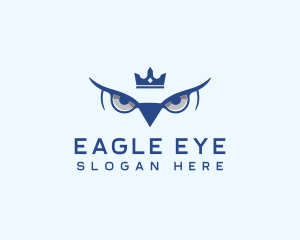 Royal Owl Eye logo design