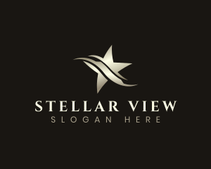 Star Astral Swoosh  logo design