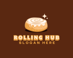 Cinnamon Roll Bread logo design