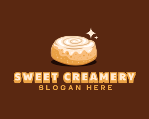 Cinnamon Roll Bread logo design