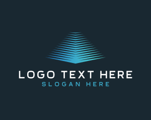 Triangle - Pyramid Digital Tech logo design