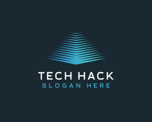 Pyramid Digital Tech logo design