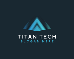 Pyramid Digital Tech logo design