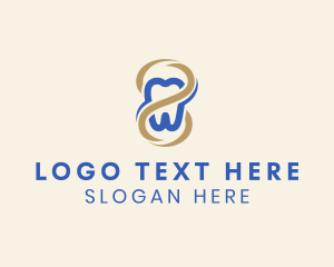 Toothpaste - Tooth Ribbon Dentistry logo design