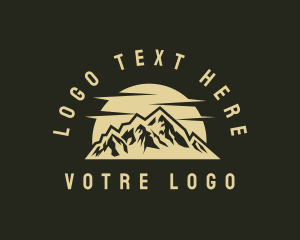 Mountaineer - Mountain Travel Destination logo design