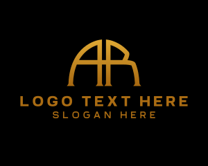 Branding - Startup Company Letter AR logo design