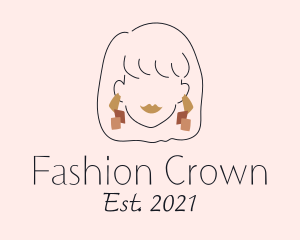 Fashion Makeup Jeweler logo design