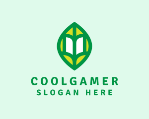 Green Leaf Book Logo