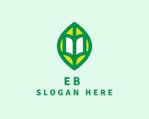 Green Leaf Book Logo