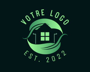 Care - Leaf House Real Estate logo design