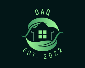 Backyard - Leaf House Real Estate logo design