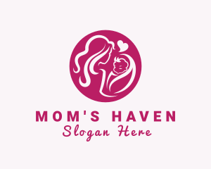 Mother Infant Child Care logo design