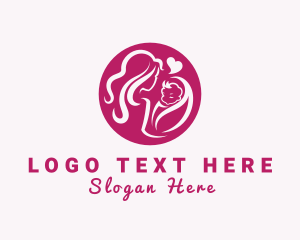 Infant - Mother Infant Child Care logo design