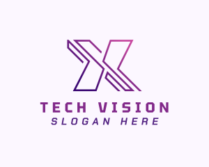 Futuristic - Futuristic Tech App logo design