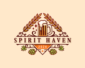 Distillery - Beer Mug Brewery logo design