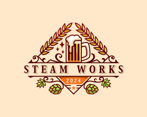 Beer Mug Brewery logo design