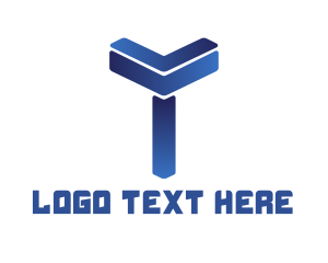 Shape - Modern Shape T logo design