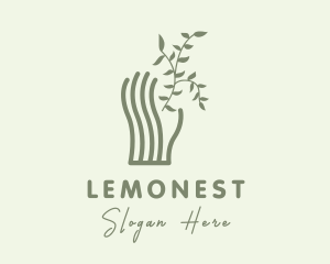 Conservation - Natural Wellness Hand logo design