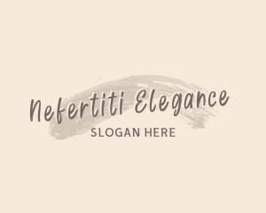 Classy Elegant Wordmark logo design