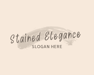 Classy Elegant Wordmark logo design