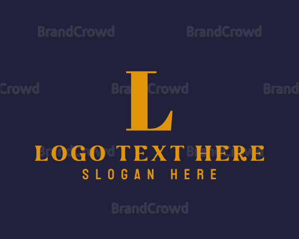 Gold Elegant Fashion Boutique, Logo