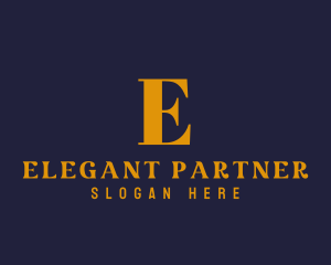 Gold Elegant Fashion Boutique, logo design