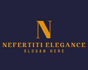 Gold Elegant Fashion Boutique, logo design