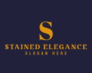 Gold Elegant Fashion Boutique, logo design