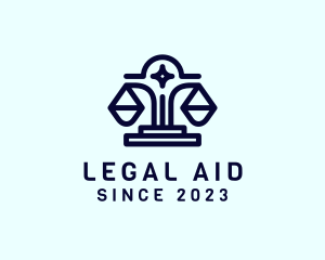 Attorney - Justice Attorney Scale logo design