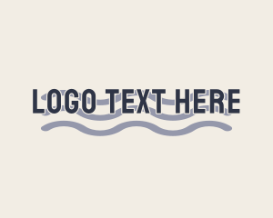 Ocean - Tropical Sea Wave logo design