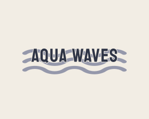 Tropical Sea Wave logo design