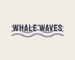 Tropical Sea Wave logo design