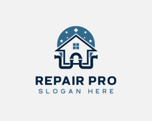 Plumbing Pipes Repair logo design