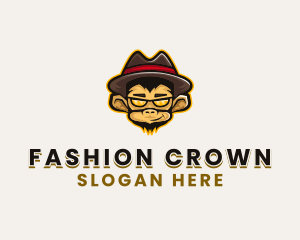 Fashion Monkey Hat logo design