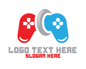 Entertainment - Gaming Console Controller logo design