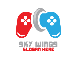 Player - Gaming Console Controller logo design