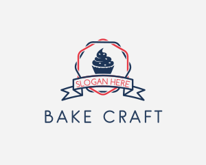 Cupcake Bakery Dessert  logo design