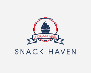 Cupcake Bakery Dessert  logo design