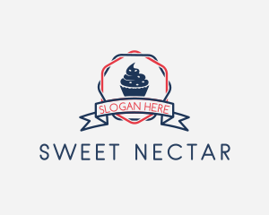 Cupcake Bakery Dessert  logo design