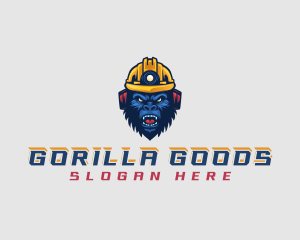 Construction Gorilla Builder logo design